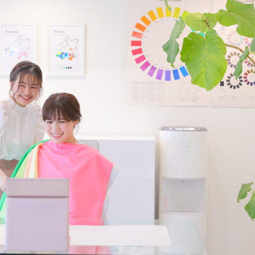 名古屋の大人気サロンMoreのサイアートパーソナルカラー診断レポ