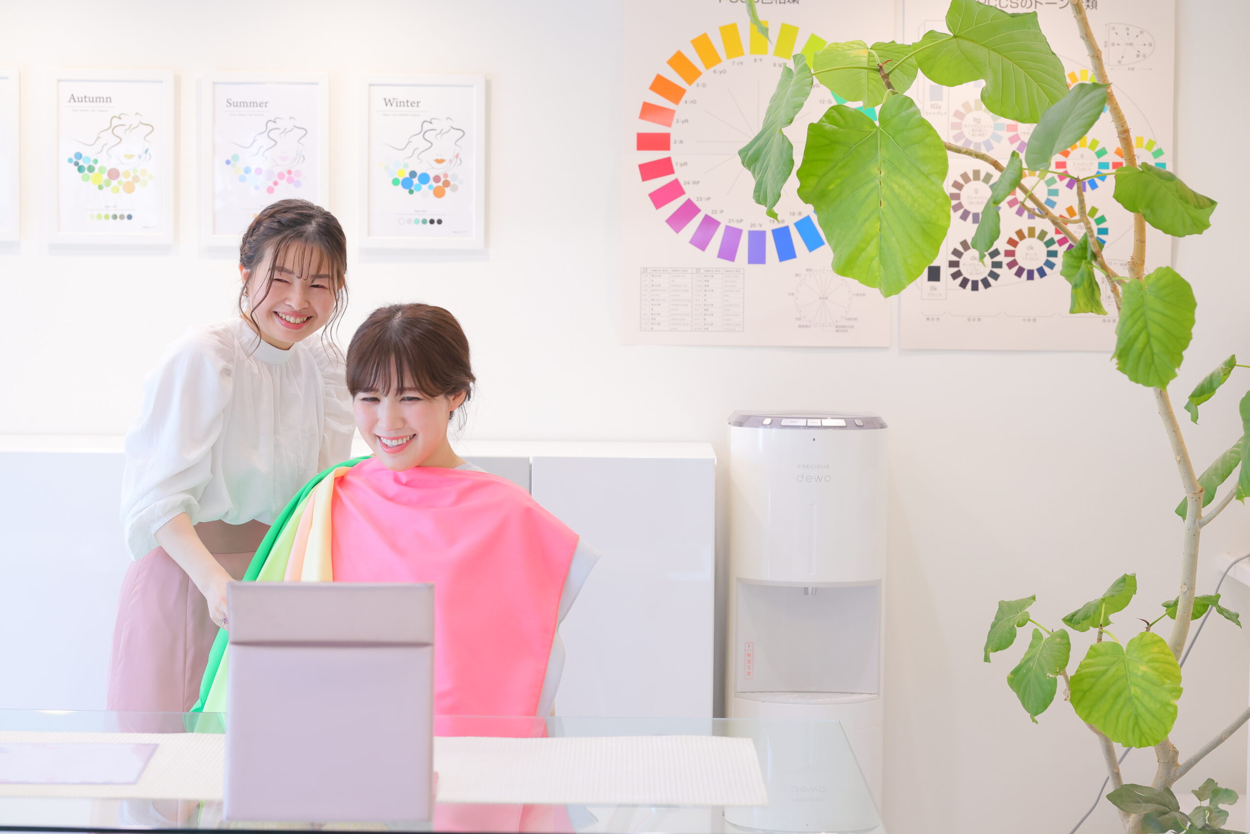 名古屋の大人気サロンMoreのサイアートパーソナルカラー診断レポ